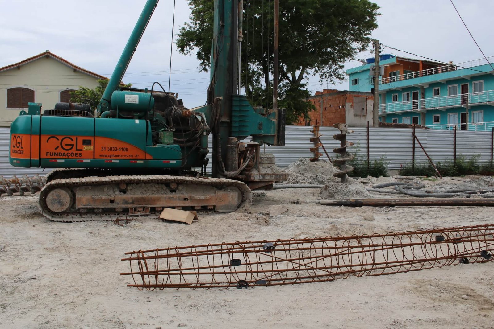 Início da Obra - Vista Geral